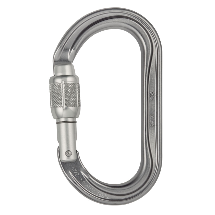 Karabinek Petzl OK SCREW-LOCK